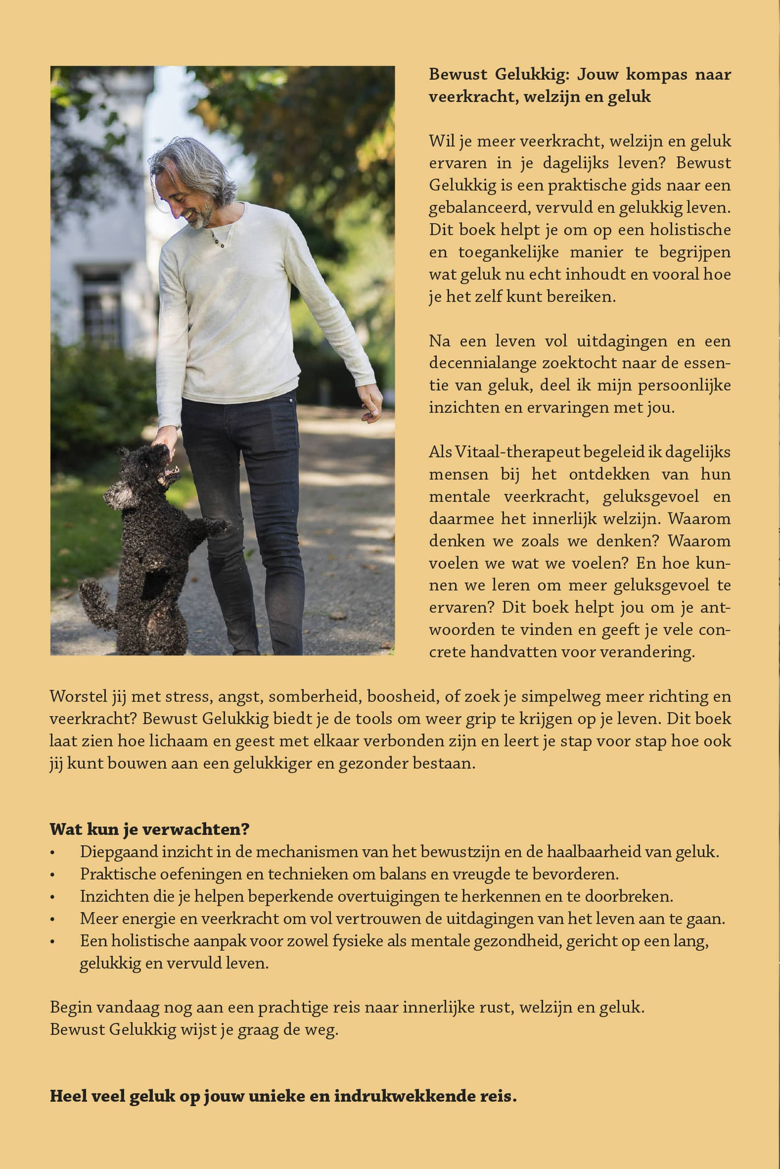 BEWUST GELUKKIG - Hulpboek voor meer geluk en kracht