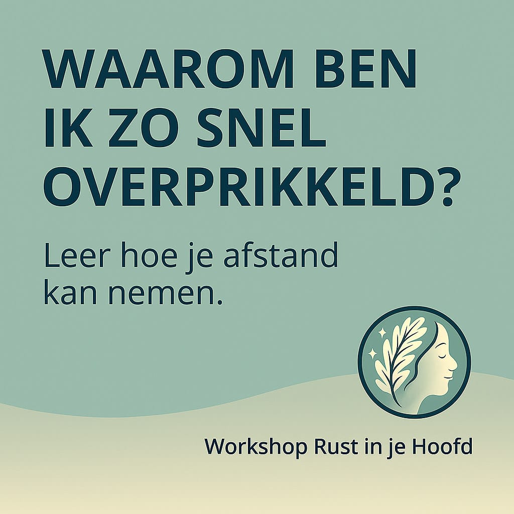 Laatste kans: Workshop ‘RUST IN JE HOOFD’ - Afbeelding 2