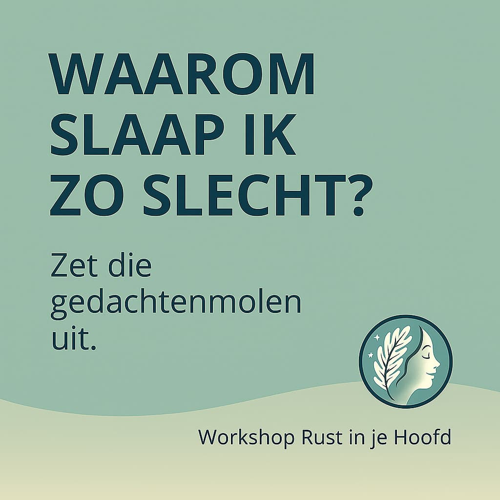 Laatste kans: Workshop ‘RUST IN JE HOOFD’ - Afbeelding 4